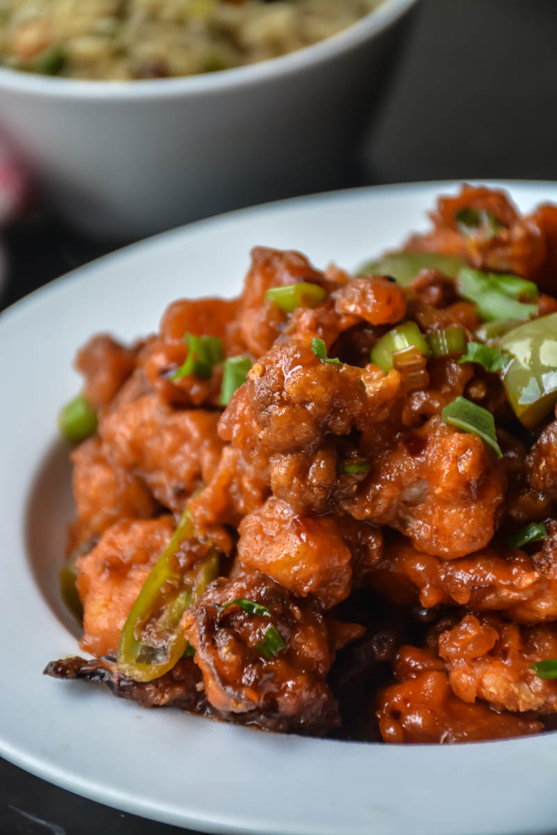 Gobi Manchurian / Cauliflower Manchurian - Relish The Bite